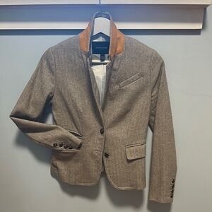 Banana Republic Brown Blazer Classic Suit Jacket
